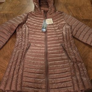 32 Degrees Women's Puffer Jacket in Brown
